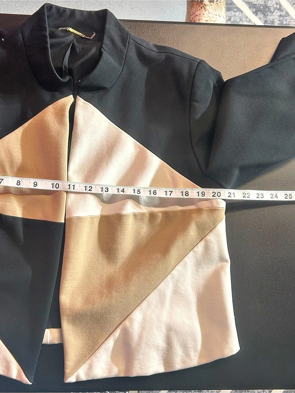 CINOS Geometric Color Block Jacket Size 2 - Picture 9 of 10